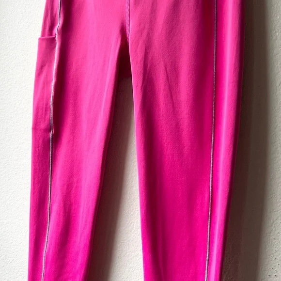 SPLITS59 Tread Highwaist Techflex 7/8 Legging Dragonfruit Pink Sz S
